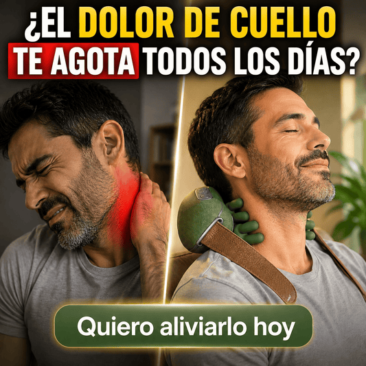 MASAJEADOR PORTÁTIL DE CUELLO, ESPALDA Y PIERNAS 😮‍💨