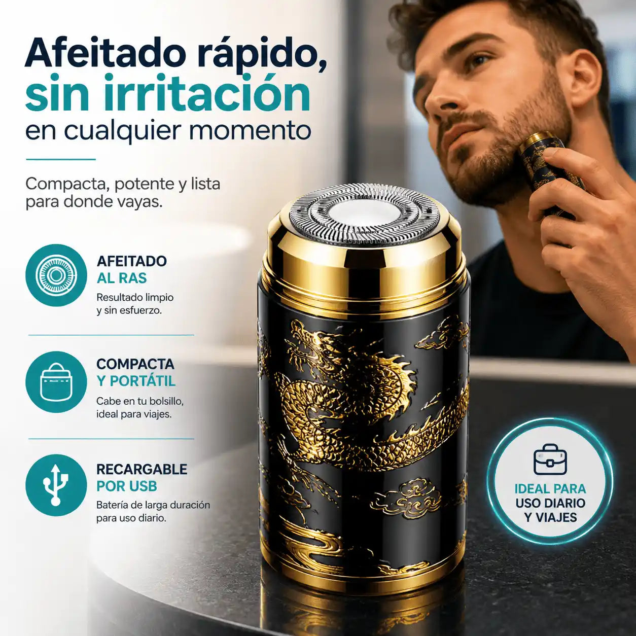 COMBO FAMILIAR 3 EN 1: Diadema Bluetooth, Afeitadora, Audífonos 😱🎁