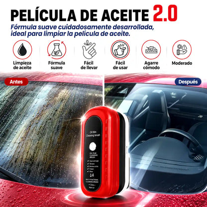 Windry®  | 2X1 LIMPIADOR ANTIGRASA PARA PARABRISAS | Elimina Aceite y Suciedad