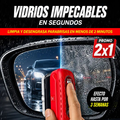 Windry®  | 2X1 LIMPIADOR ANTIGRASA PARA PARABRISAS | Elimina Aceite y Suciedad